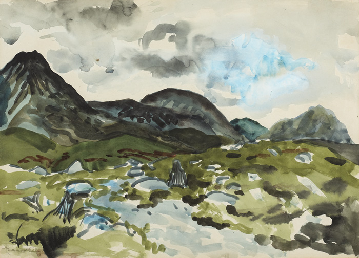 Gerard Dillon (1916-1971)CONNEMARA, 1947watercoloursigned and dated lower left; inscribed in