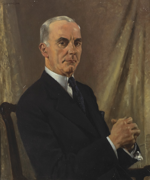 Leo Whelan RHA (1892-1956)PORTRAIT OF MR. GEORGE HILL TULLOCH [FORMER DIRECTOR OF BANK OF IRELAND]