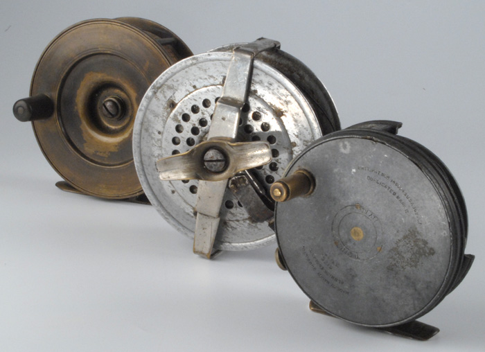 Fishing: Collection of reels including Hardy `Perfect` and Yawman `Automatic`Hardy Brothers 3 3/8