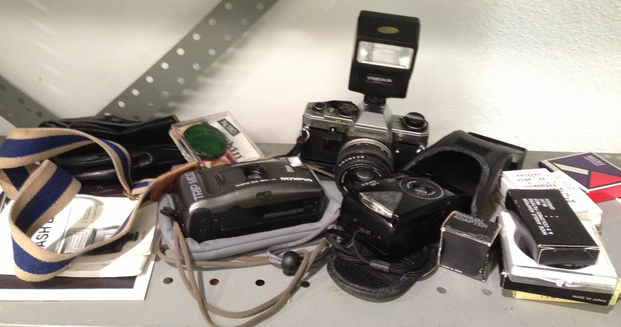 Three Cameras and QTY of Filters ETC.