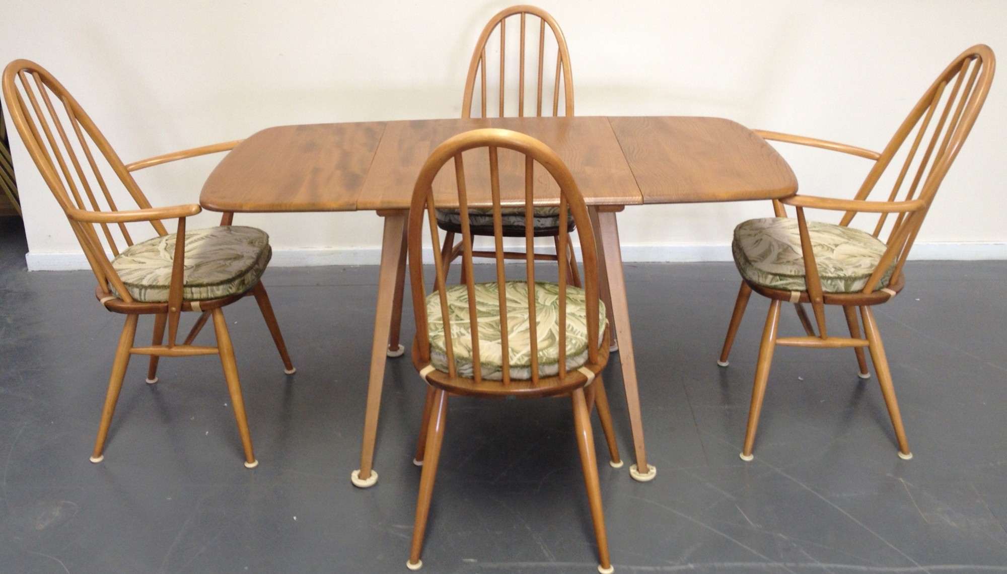 Ercol Golden Dawn Table and Four Chairs