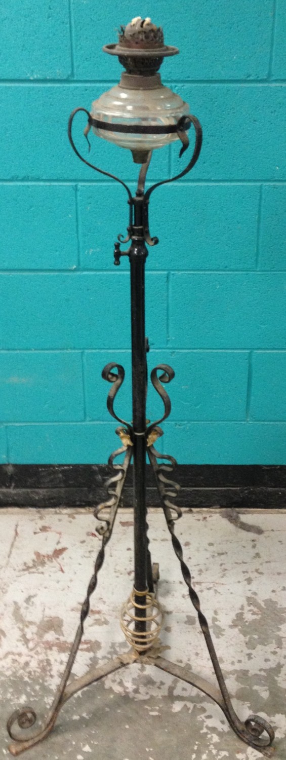 Wrought Iron Extending Spirit Burner