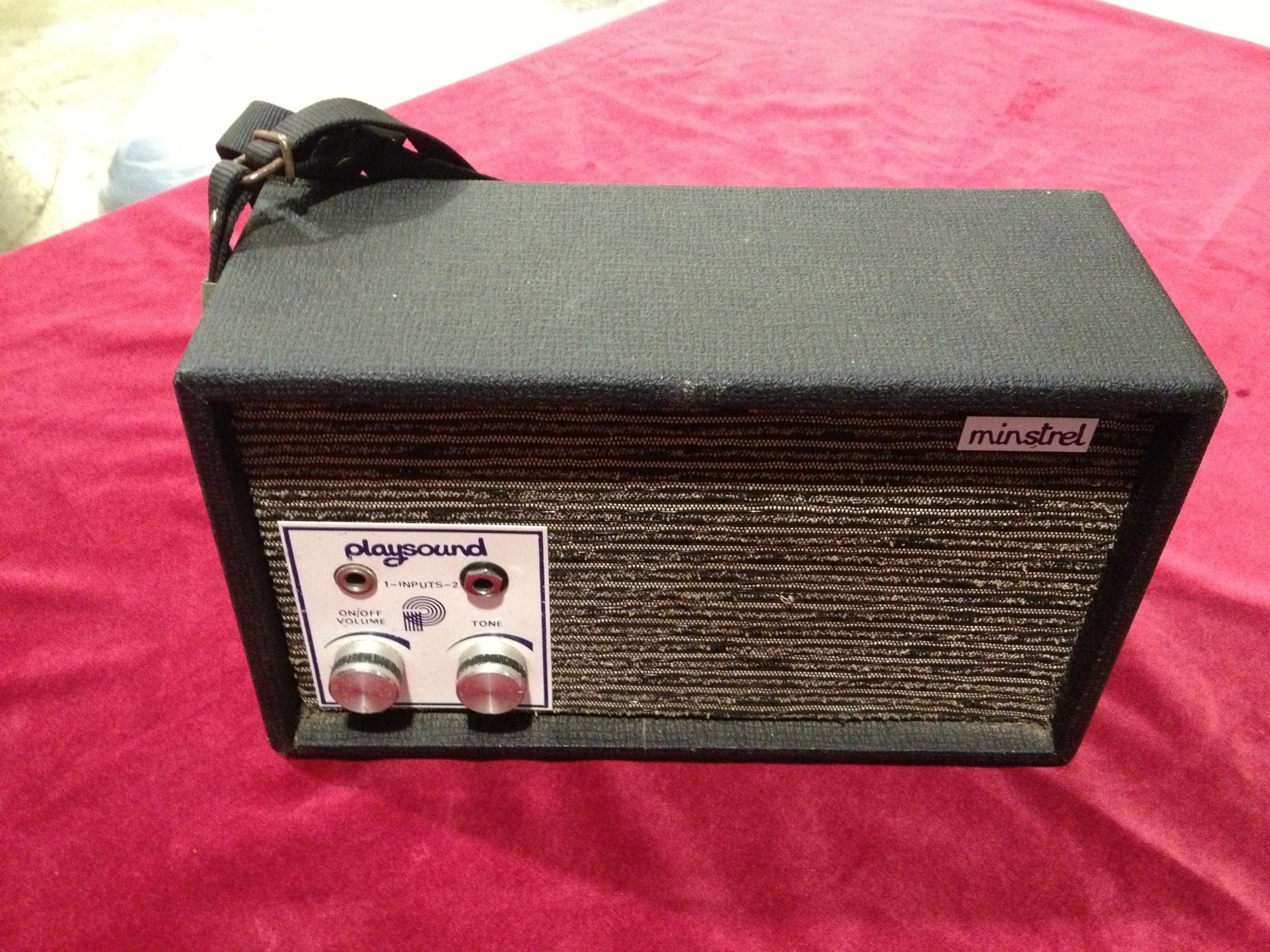 Minstrel playsound practise amp