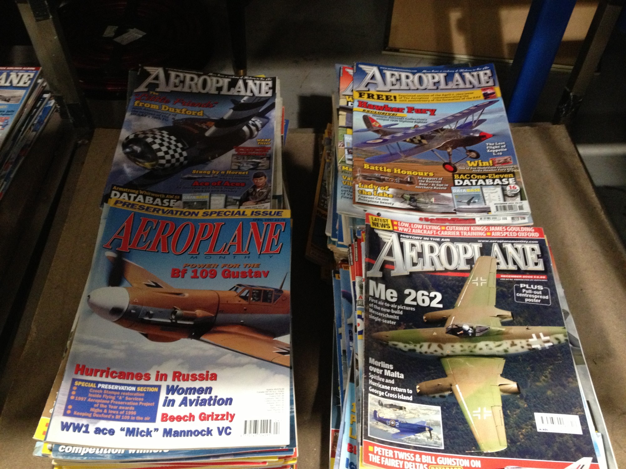 Large QTY of Aeroplane magazines