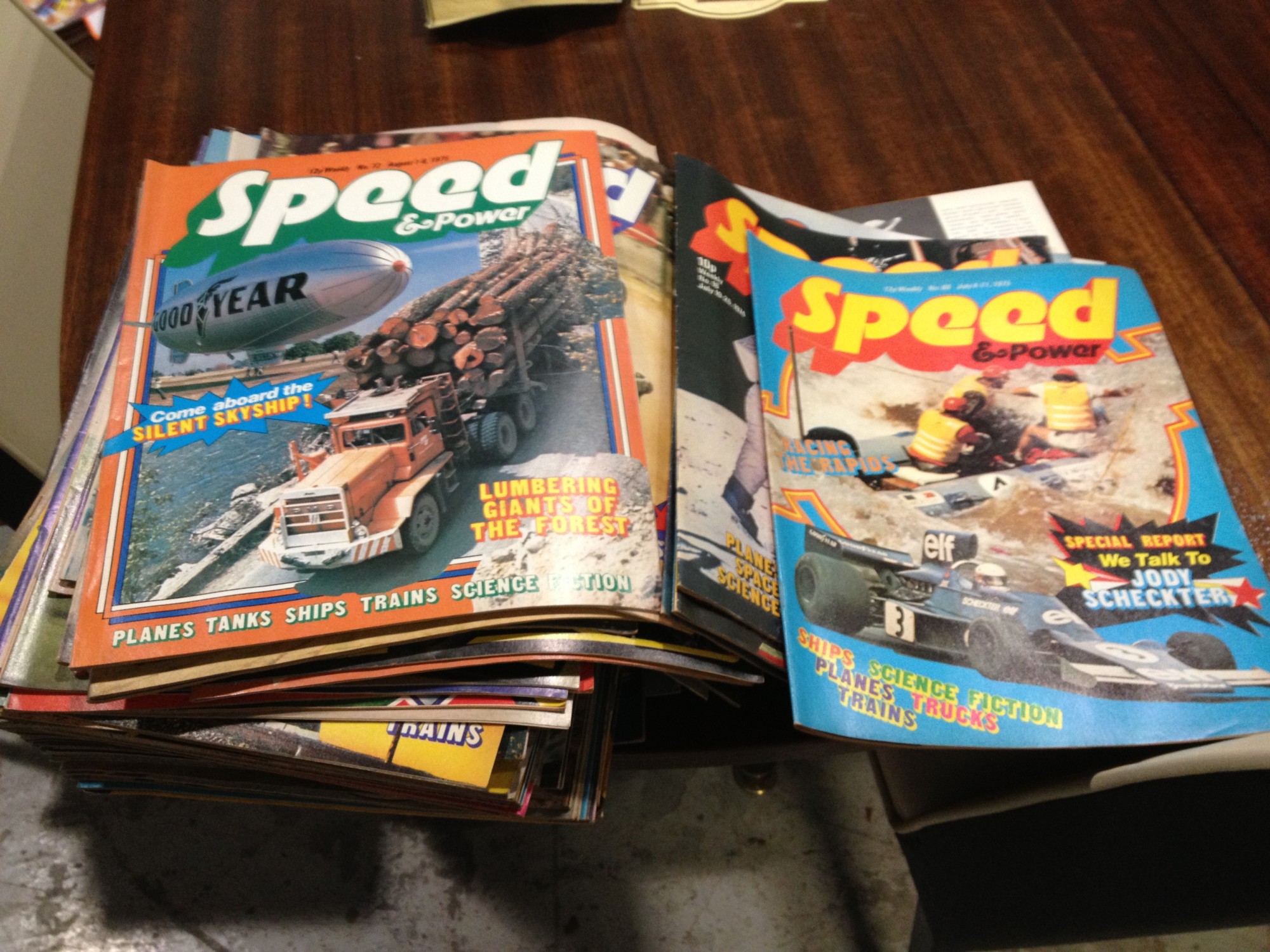 QTY of speed and power magazines
