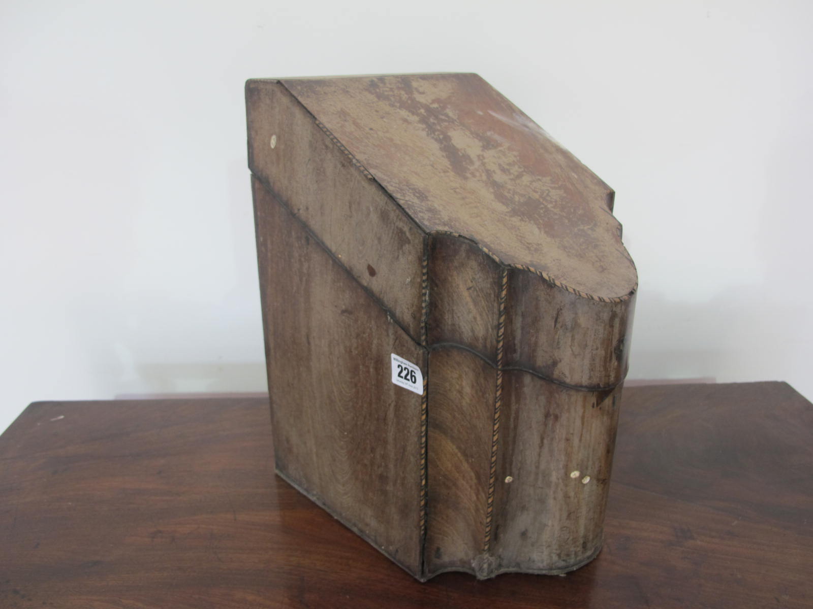 A 19th century knife box  - In need of restoration