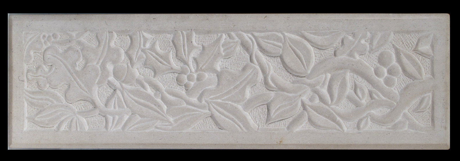 ‡Paul Wilson (b.1965) Frieze of holly, oak and ivy; Some flowers for Helen Two, the second signed