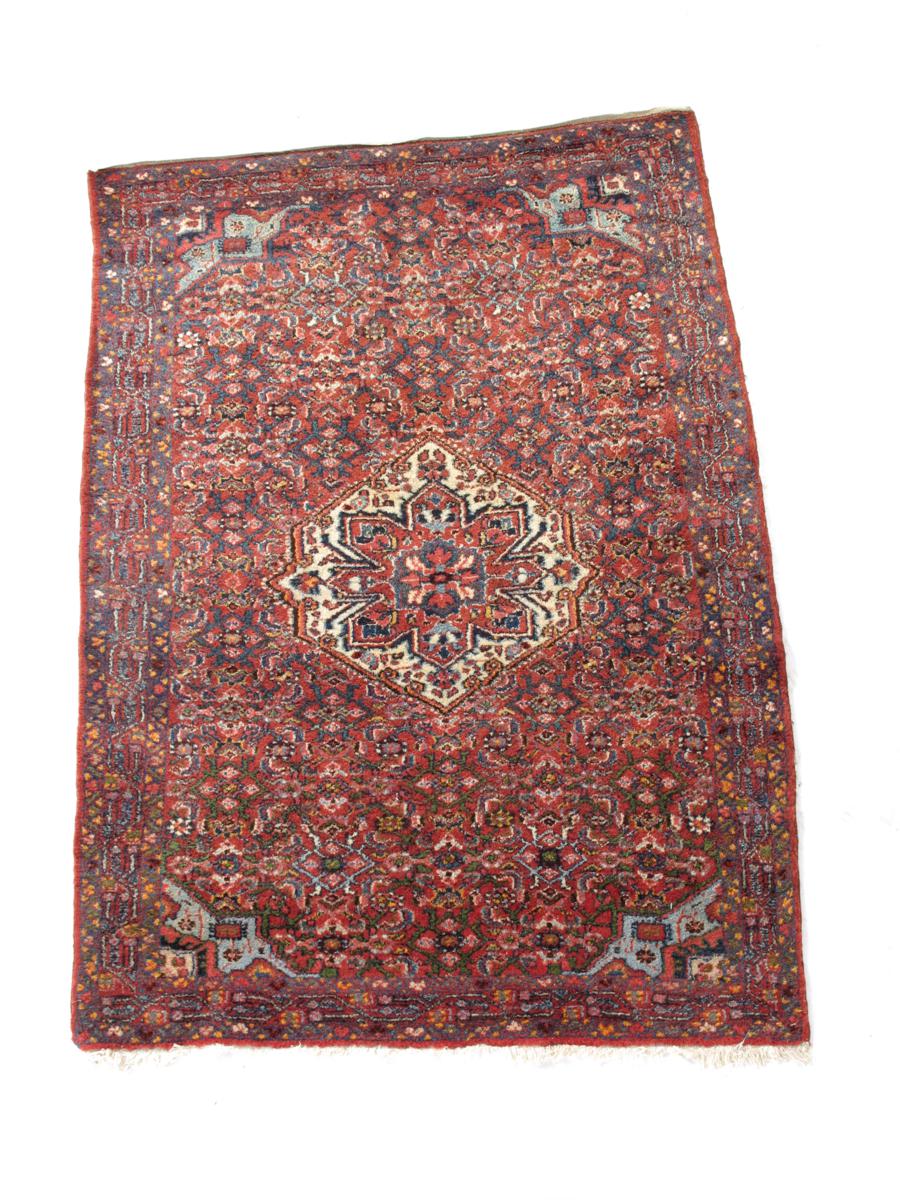 Three Hamadan rugs, north west Persia, modern, 77 x 56in (196 x 142cm). (3) This lot is to be sold