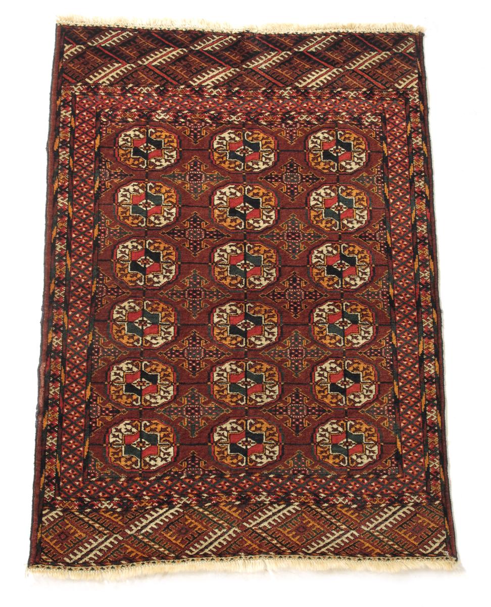 A Tekke Turkmen dip khali, Afghanistan or east Persia, c.1900, 53.5 x 36?in (136 x 92cm).