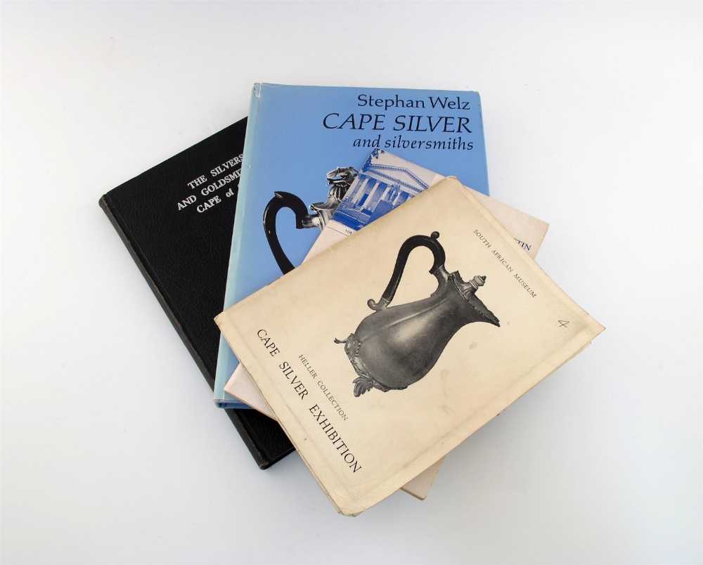 Welz, S., Cape Silver and Silversmiths, A. A. Balema, 1976, hard bound, plus Morrison, M, The