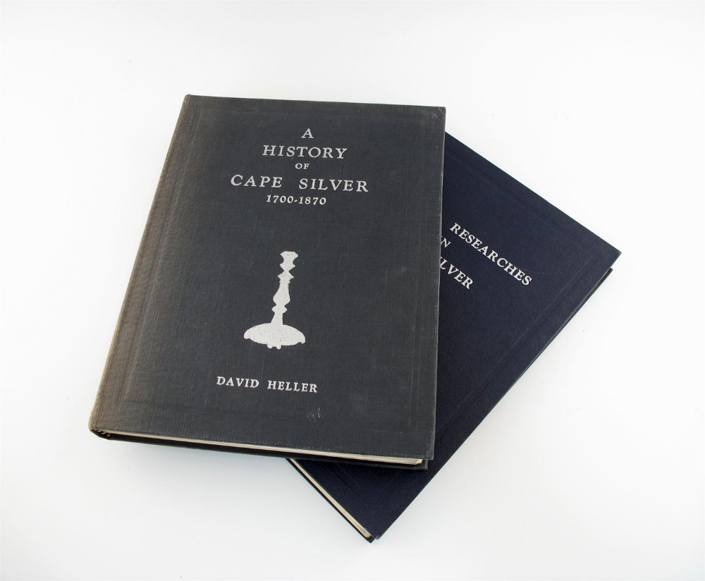 Heller, D., A History of Cape Silver, private publication 1949, signed by the author, hard bound,