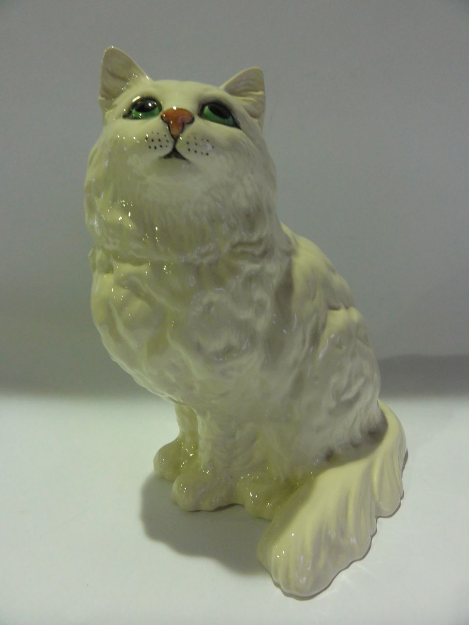 A Beswick seated Persian cat 1867, 21cm high approx