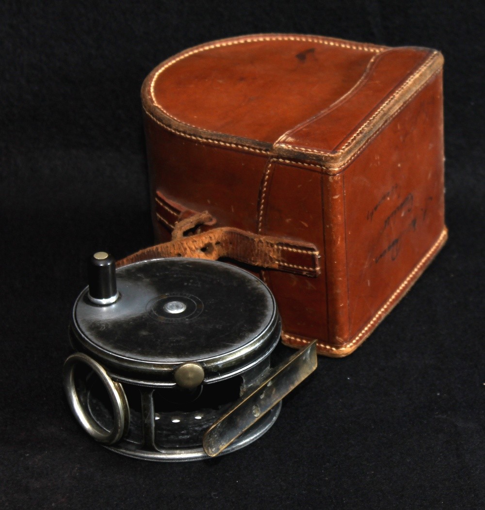 Hardy Brothers of Alnwick, The Perfect, 3¾in alloy fly reel, duplicated mark II, in named Hardy