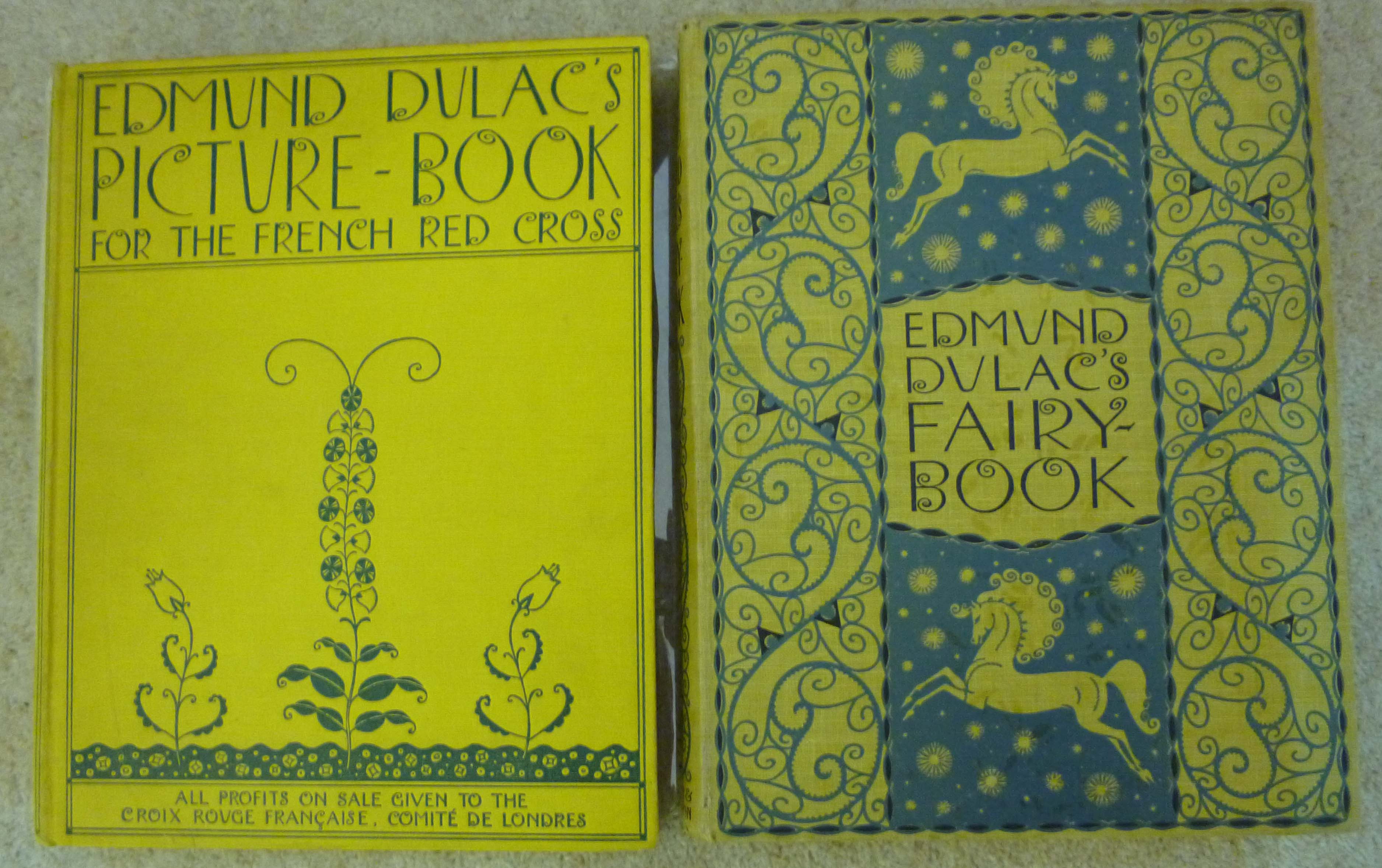 Edmund Dulac's picture book for the French Red Cross, with nineteen colour plates by Edmund Dulac