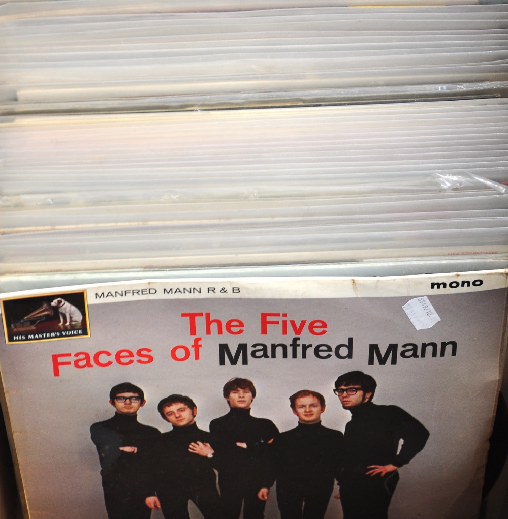 A large quantity of vinyl LP's to include Manfred Mann, The Move, Buddy Holly, Moody Blues etc.