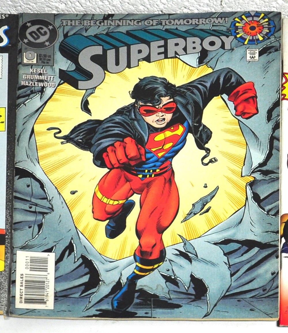 Approx 50 DC comics from the 1980s and 1990s to include "Superboy", "Rebels", "Teen Titans" etc.