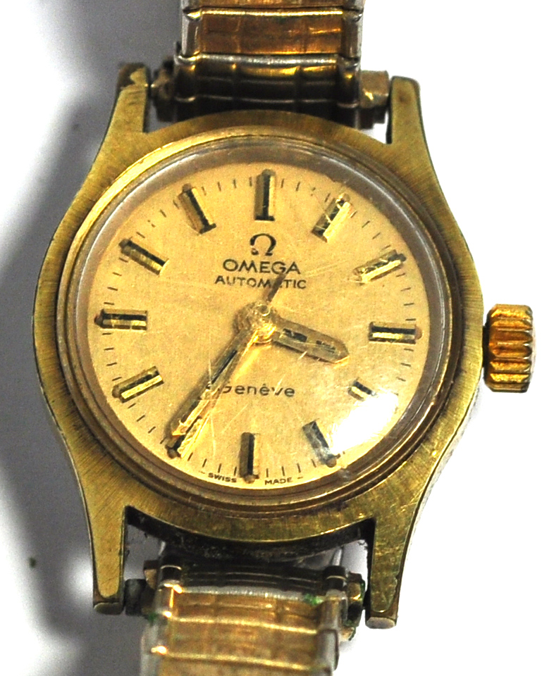 A vintage ladies Omega wristwatch.