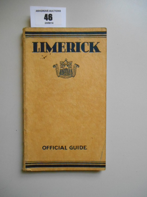 Official Guide to Limerick City & County. Dublin: Irish Tourist Association, no date, mid 20th