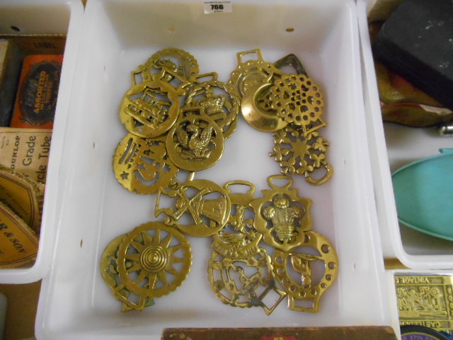 A Box of Good Quality Horse Brasses.