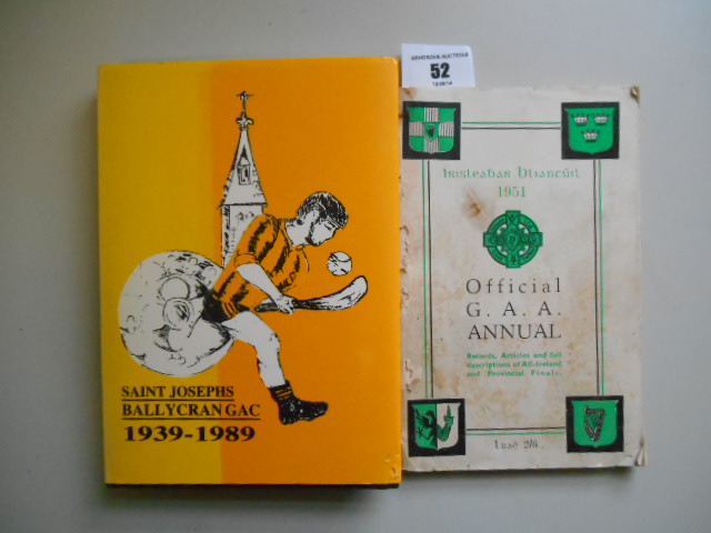 GAA  Interest: Official GAA Annual 1951 Official annual of records, articles and full descriptions