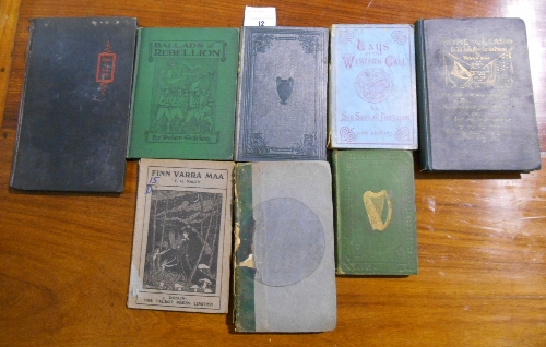 A Collection of Irish Literary & Poetry Books: My Pocket Book; or Hints.....to Be Called The