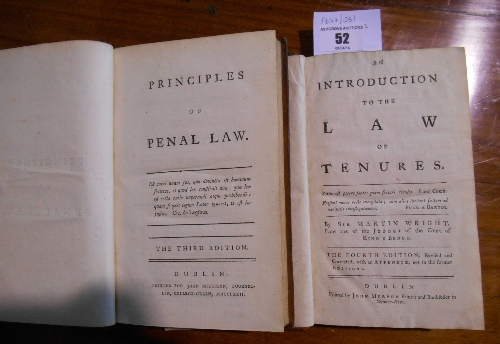 An Introduction to the Law of Tenures: By Sir Martin Wright, The fourth edition, revised and