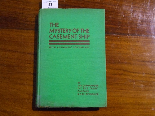 The Mystery of The Casement Ship with Authentic Documents by Karl Spinder Kribe-Verlag, Berlin, 8vo,