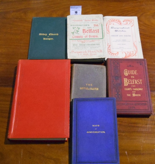 Eight Northern Ireland Interest Books & Pamphlets: A Limited Edition Copy of: Derry Clergy and