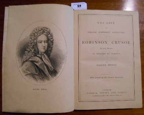 A First Edition Copy of: `The Life and Strange Surprising Adventures of Robinson Crusoe, of York,