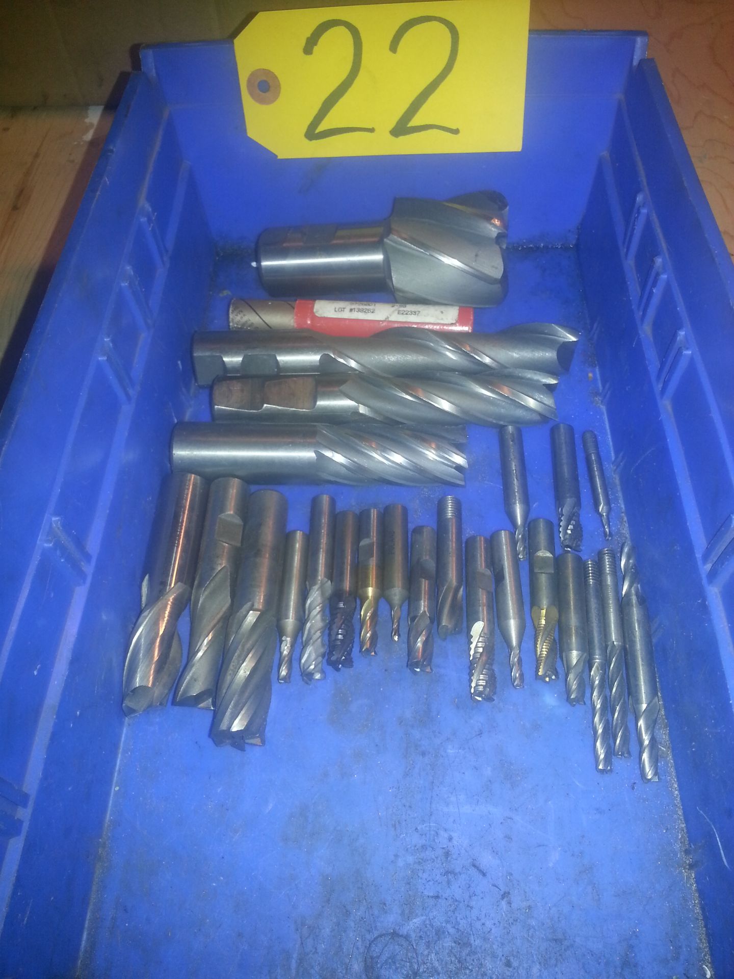 Lot of Assorted End Mills