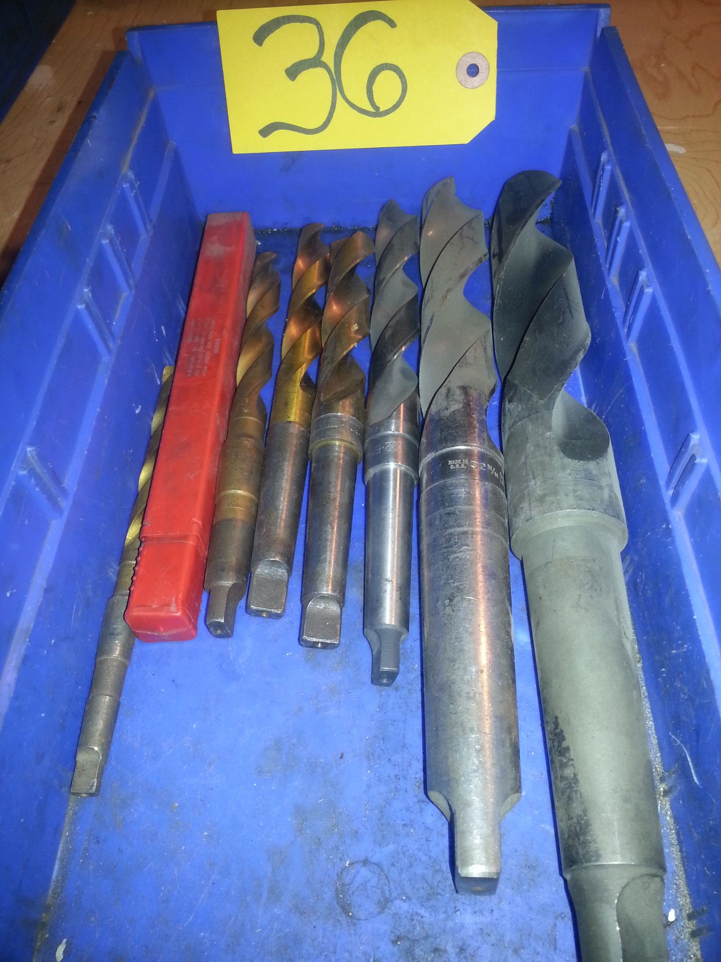 Lot of Assorted Metric Taper Shank Drill