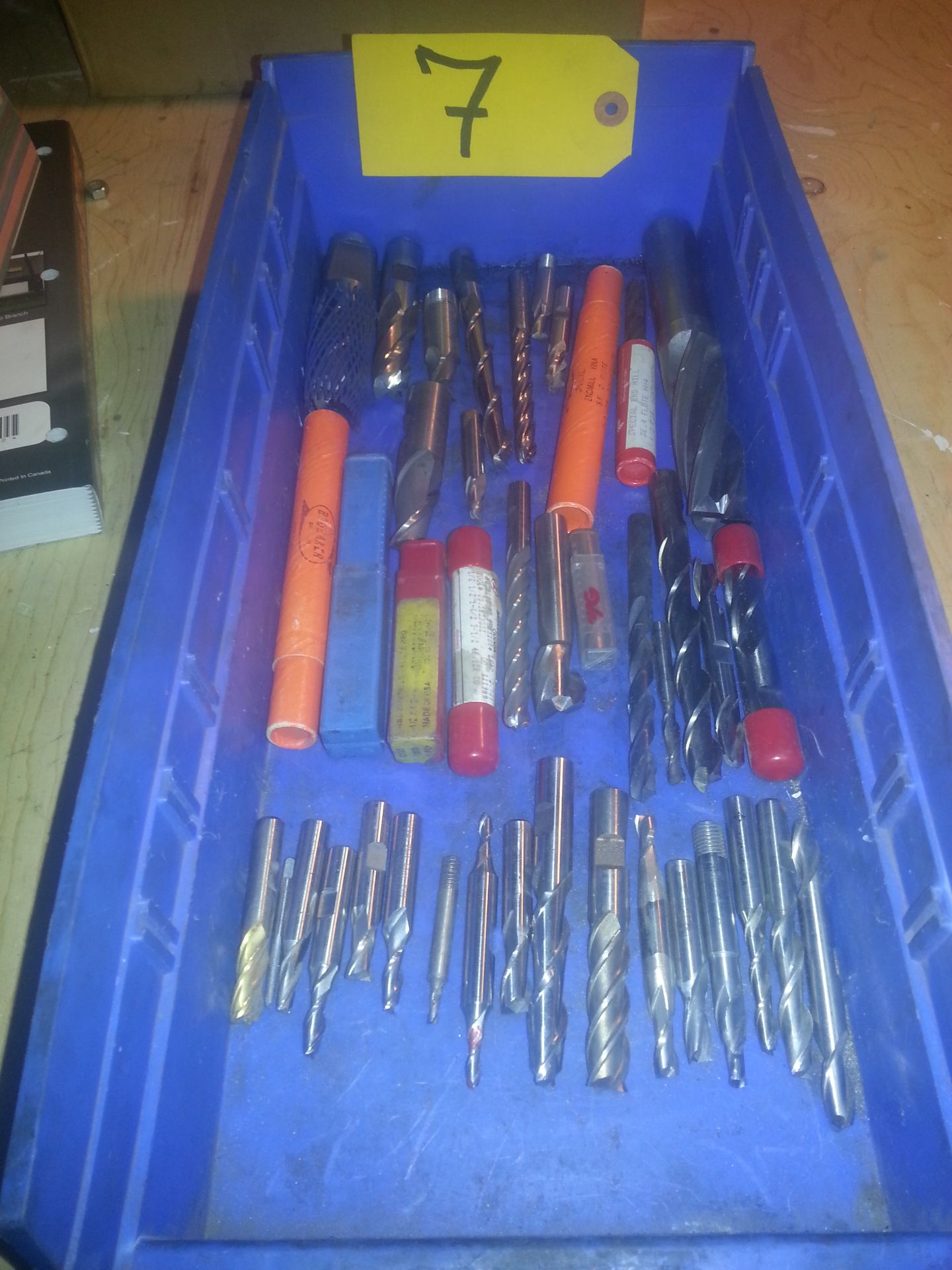 Lot of Assorted End Mills