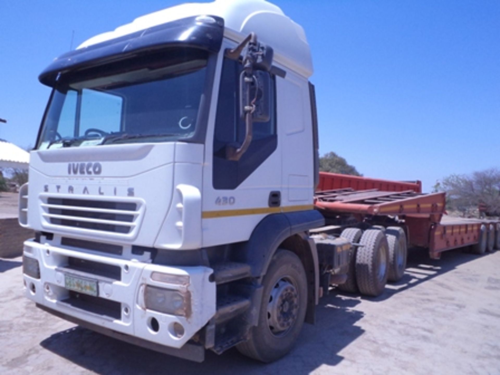 2007 CBS918NC IVECO STRALIS 430 DOUBLE AXLE HORSE KM 477585
(LANGEBERG STENE, OLIFANTSHOEK, - Image 2 of 8