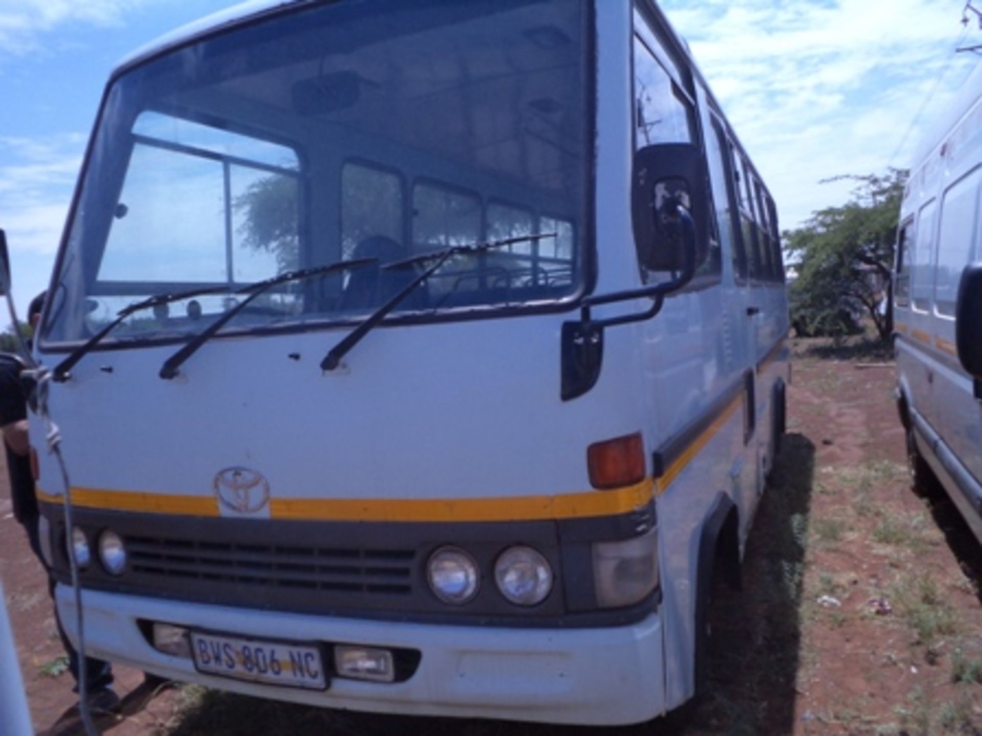 2001 BWS806NC TOYOTA 30 SEATER BUS  KM 259755 (10 MCCARTHYSTREET, KURUMAN, NORTHERN CAPE)