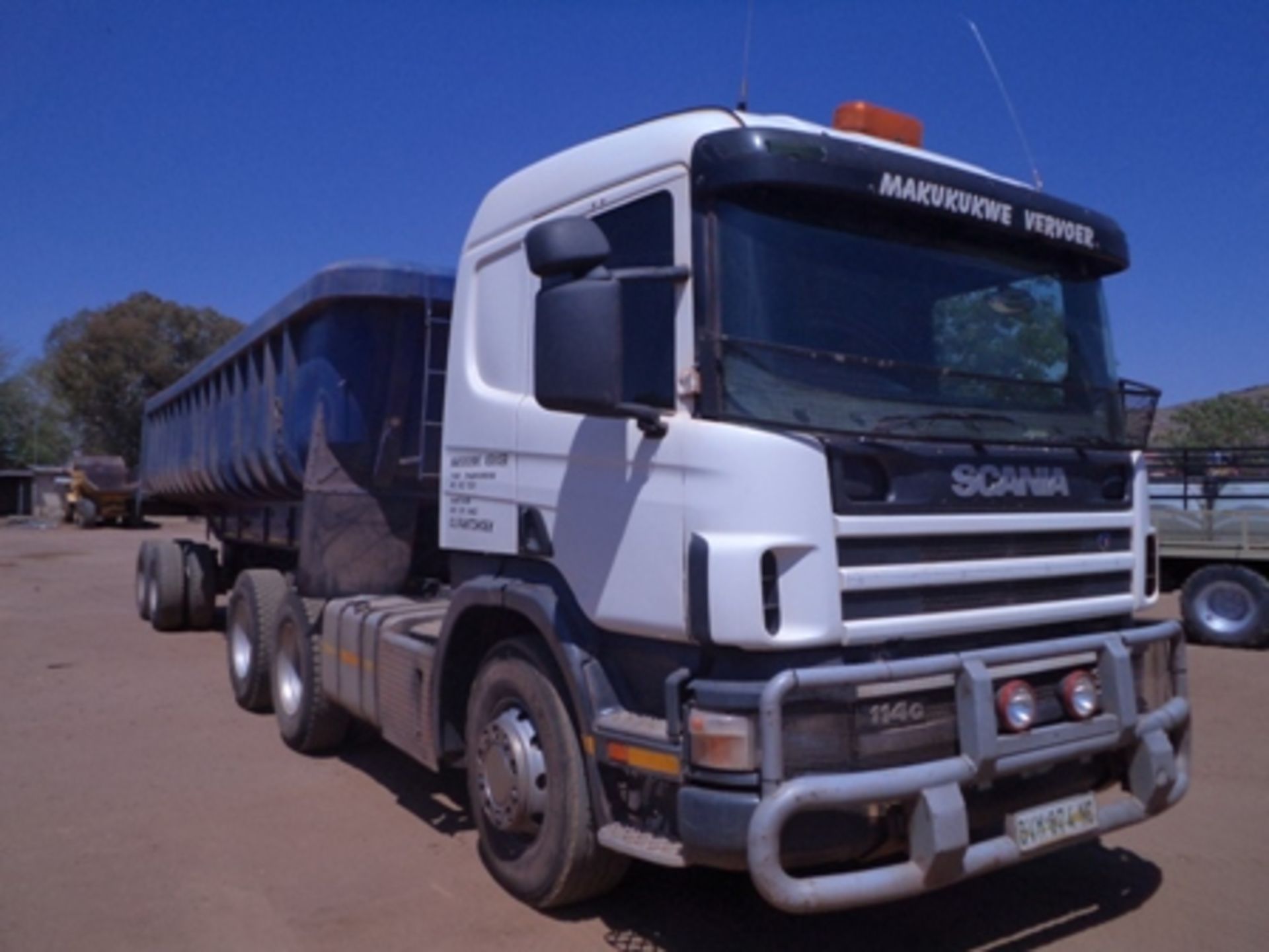 2003 BVM874NC SCANIA P114GA 6X4NZ DOUBLE AXLE HORSE  KM 911360
(8 FULLER STREET, OLIFANTSHOEK, - Image 2 of 5