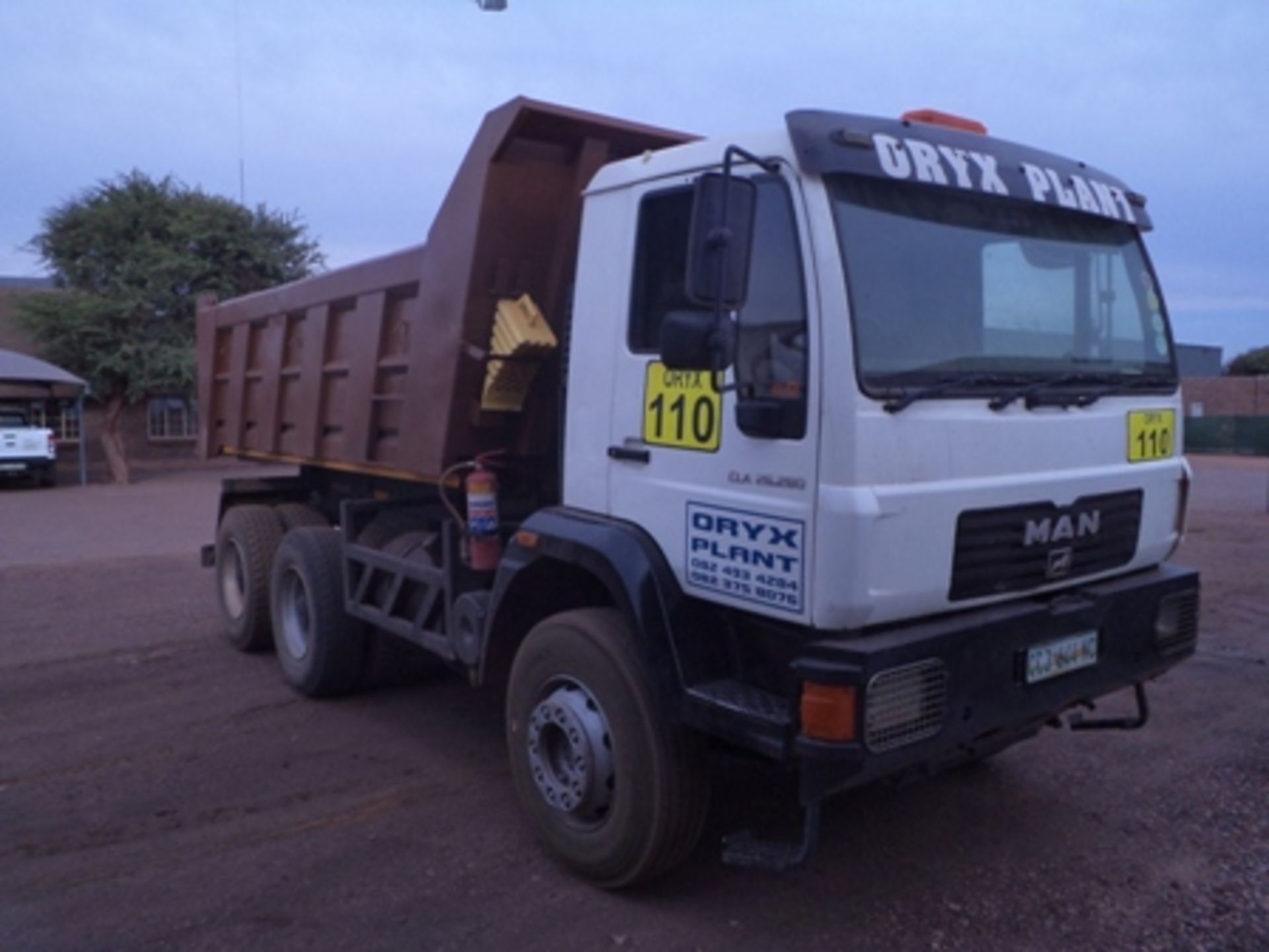 2011 CCJ644NC MAN CLA 26.280 10M³ TIPPER TRUCK  KM 141706
(23 ASBES STREET, KATHU  NORTHERN CAPE)