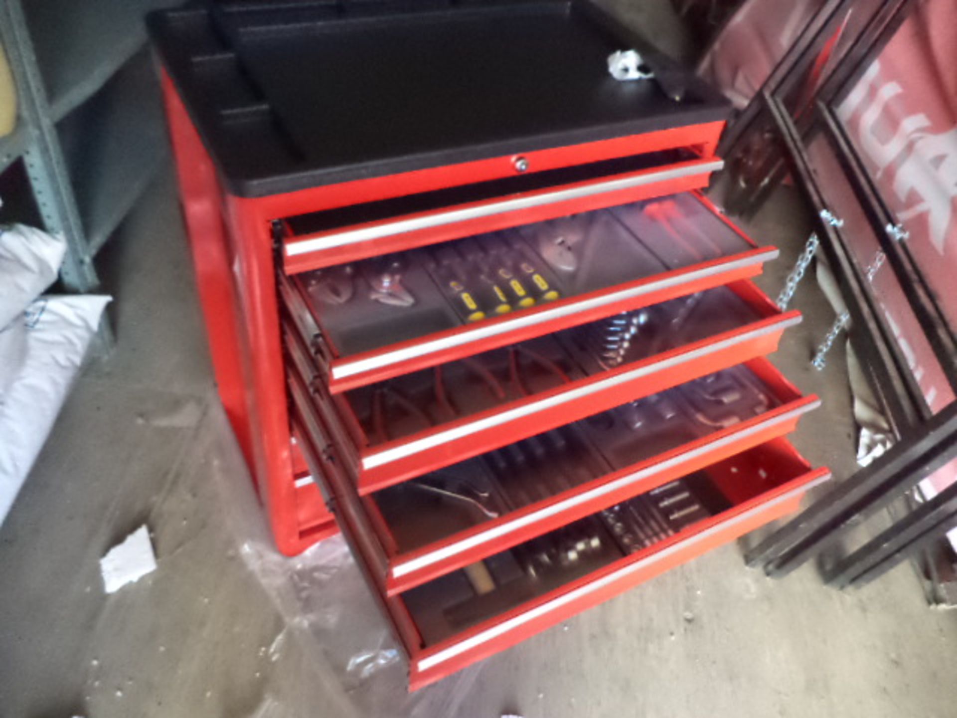 TBR3007B-X Tool Cabinet with Tools - Image 2 of 2