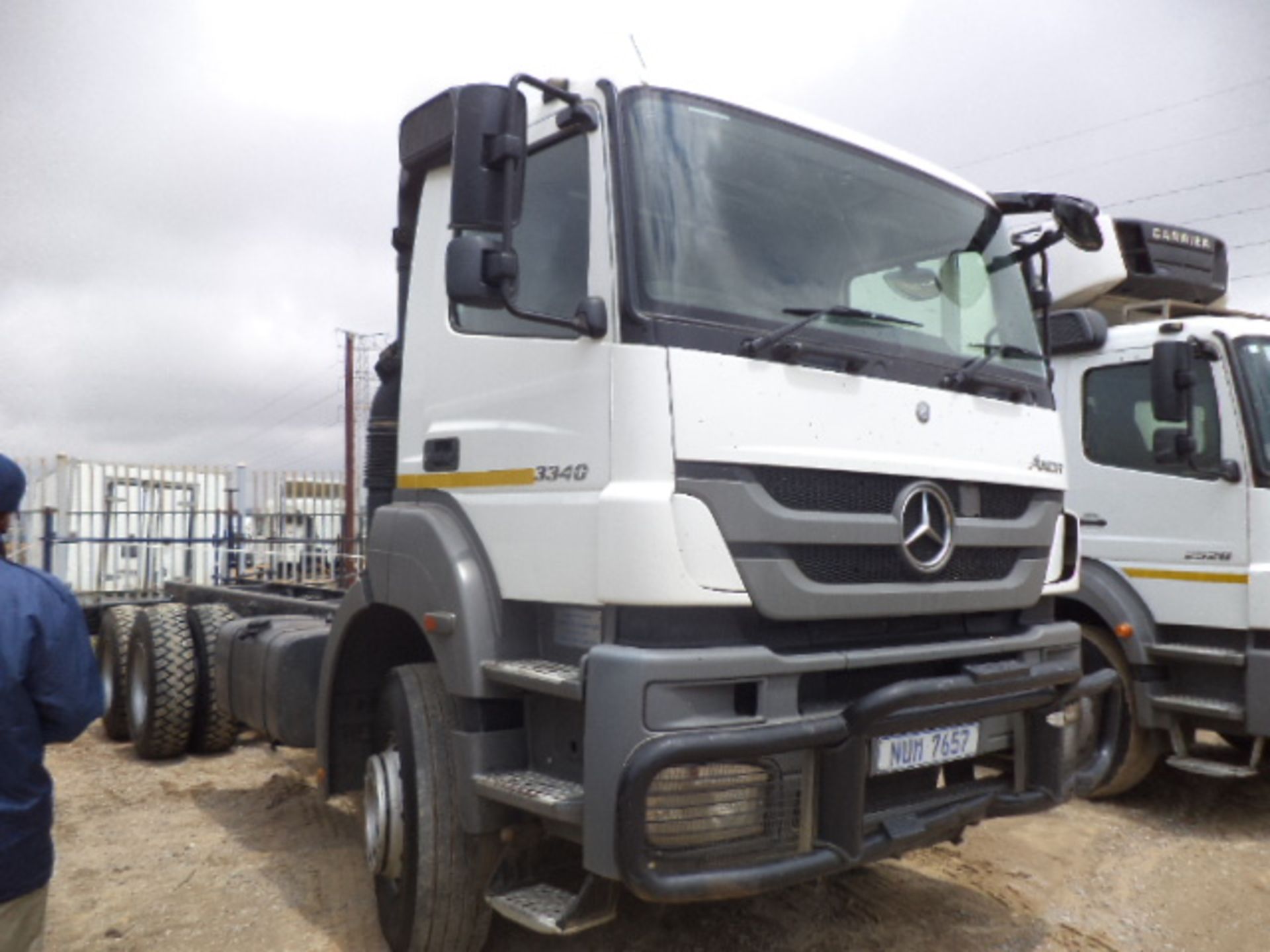 2012-07-10 NUM7657 Mercedes-Benz Axor 3340/45 CKD2 Chassis Cab Truck (Vin No: WDB9401636L643705 )(