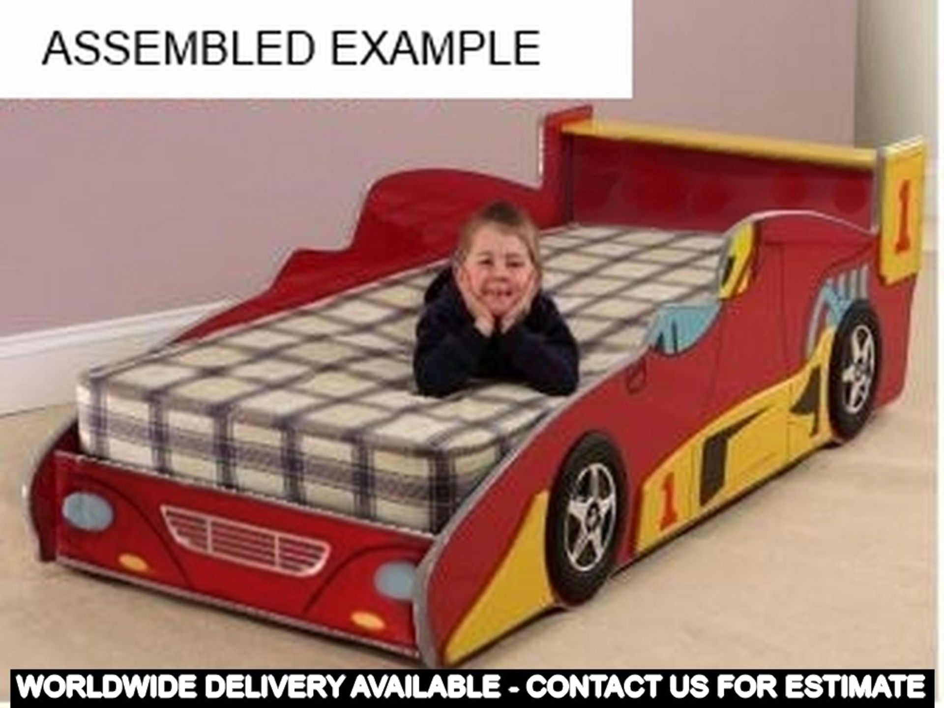 Racing car bed.NEW/BOXED. - Image 2 of 2