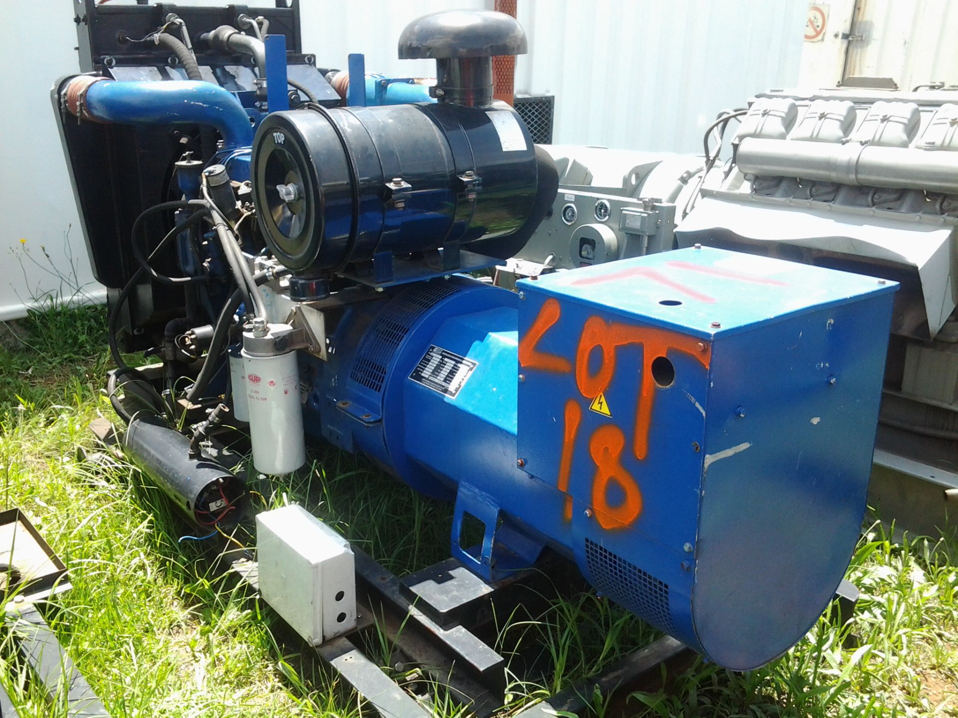 Engine Diesel Kirloskar 4R1040TA Turbo 100 KVA