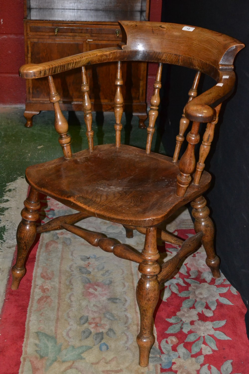 A smokers bow armchair