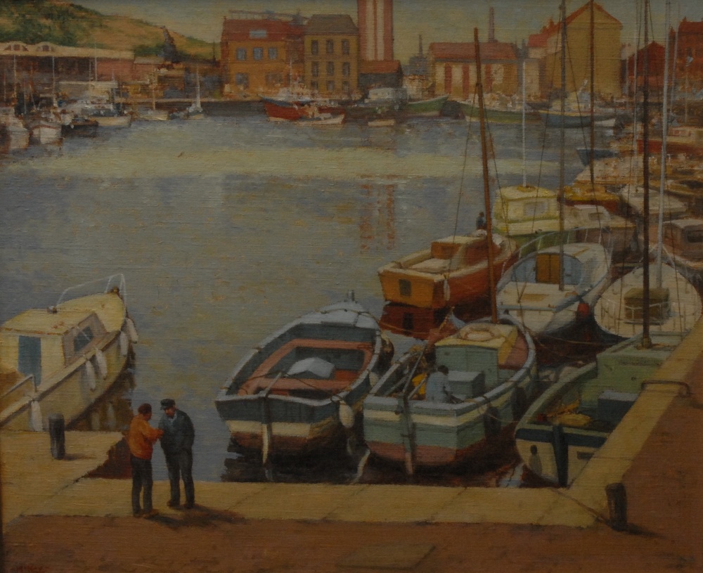 Eric Bruce McKay (1907-1989)
Fishing Boats, Dieppe
signed, titled to verso, oil on canvas, 50cm x