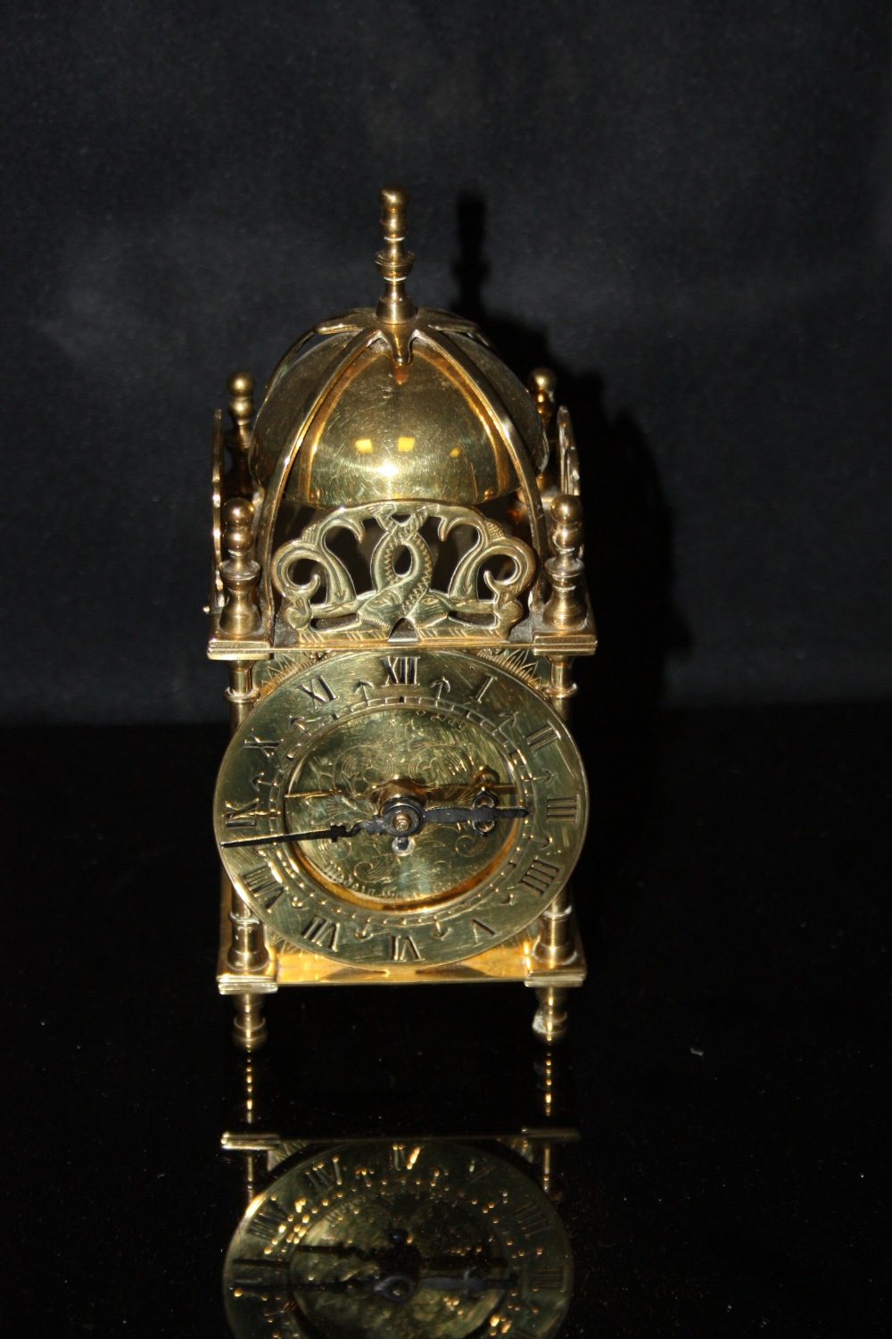 A Smith's 8 day lantern clock