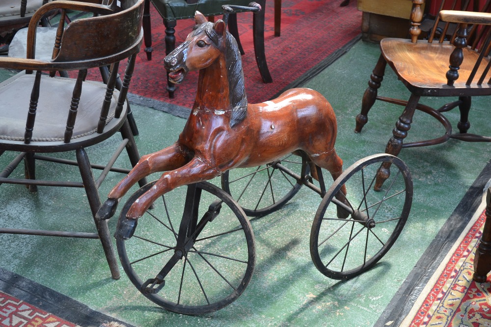 A velocupede horse