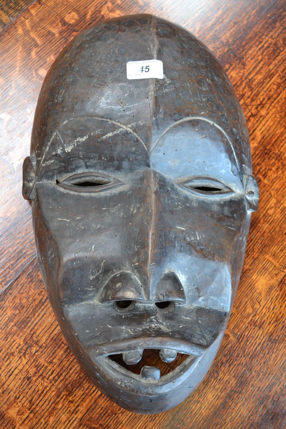 Tribal Art - a Dan ceremonial dance mask, coted'divorie