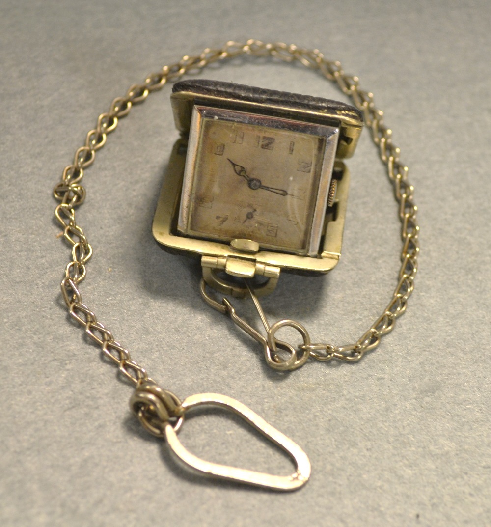 An Art Deco purse watch
