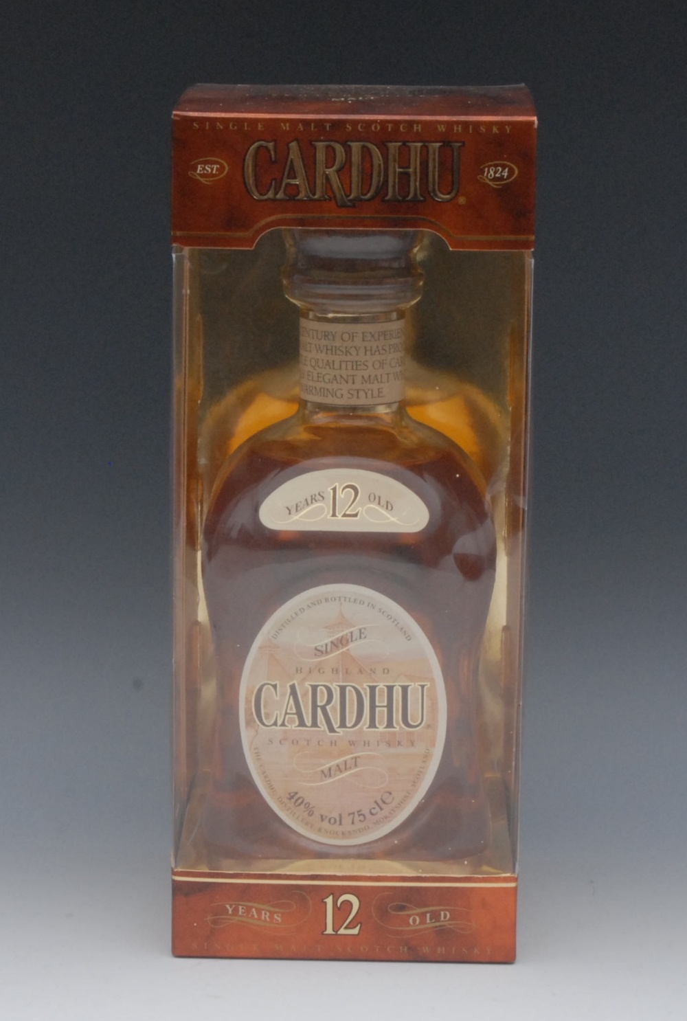 Cardhu, 12 year old, 75cl / 40%, Single Highland Malt Scotch Whisky, boxed