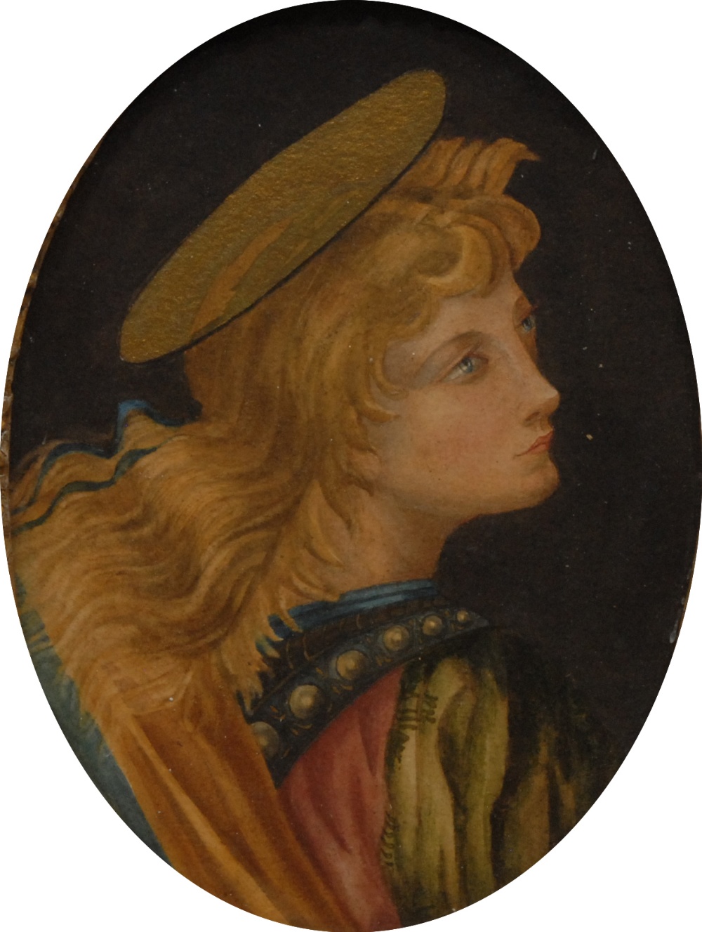 Florentine School (18th/19th century)
A Saint Peering Aloft
watercolour, 18cm x 13cm