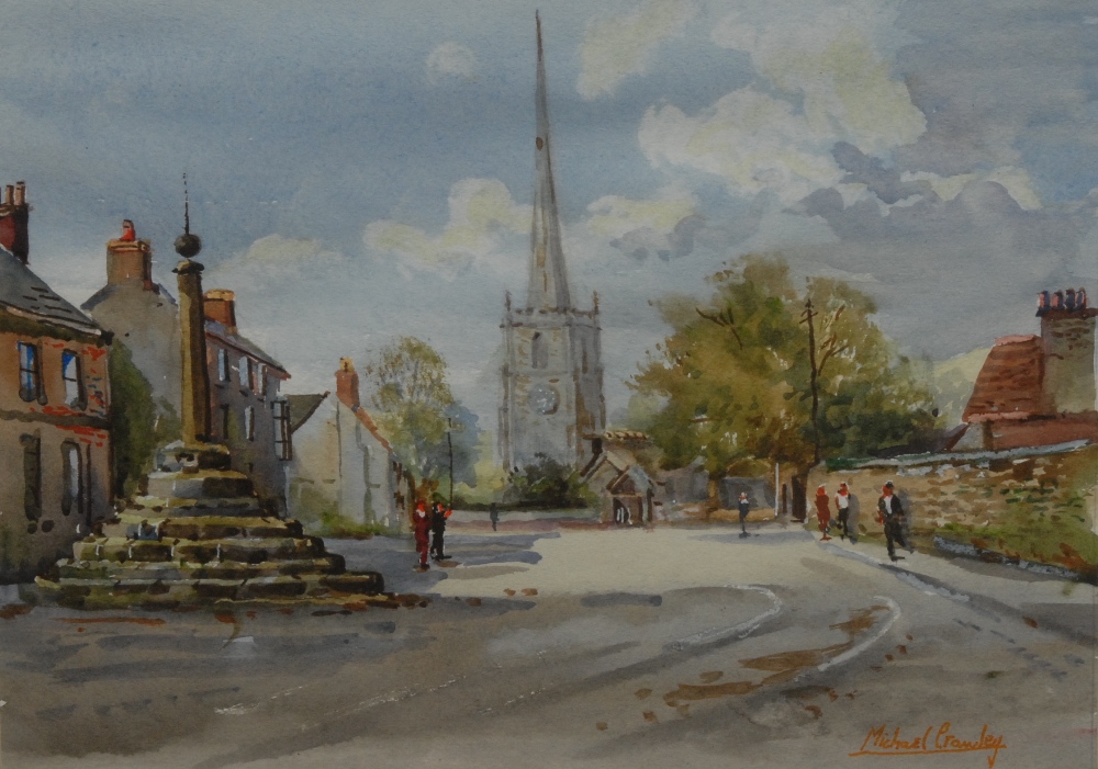 Michael Crawley
Repton, Derbyshire
signed, watercolour, 21cm x 29cm