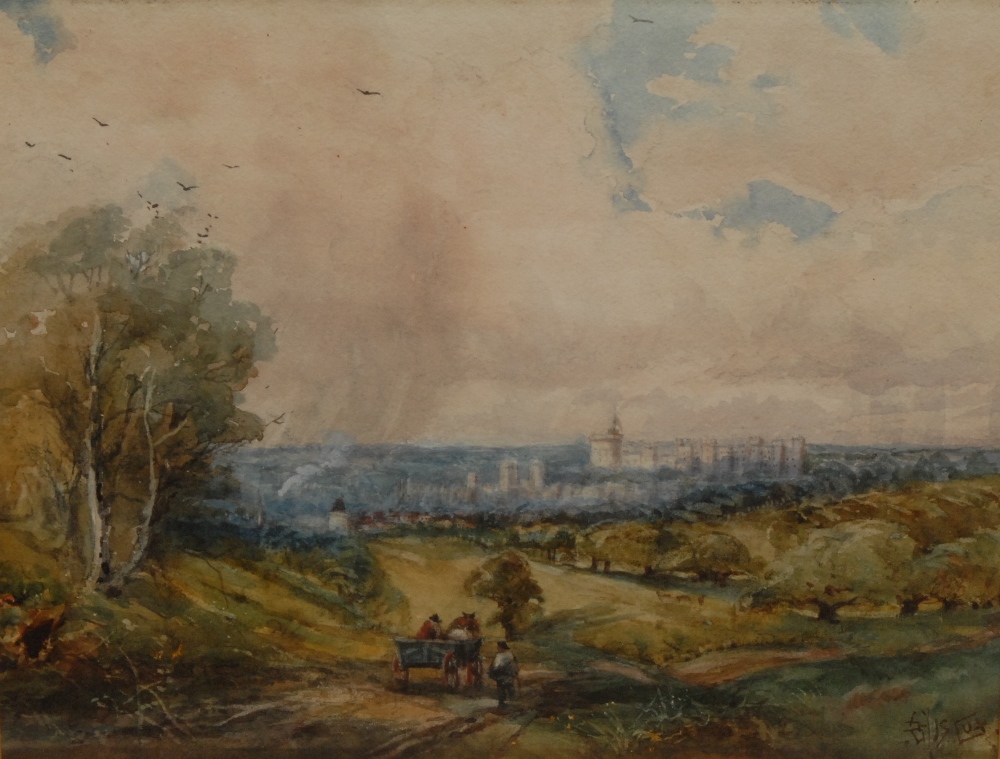 George Dunkerton Hiscox (1840-1909)
Windsor Castle
signed, watercolour, 24.5cm x 32cm